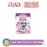 Sữa tươi Nuvi trái cây 110ml, thùng 48 hộp