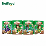 Sữa Nuvi thạch vị socola, 110ml, lốc 4 hộp