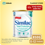 Sữa Similac Total Protection 0+ 850g (0-12 tháng)