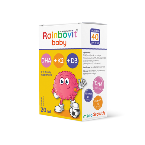D3K2 kèm DHA Rainbovit