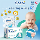 Rơ lưỡi Sachi 0m+, hộp 30 gói