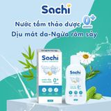 Nước tắm thảo dược Sachi, 250ml