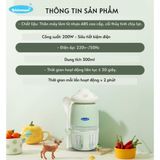 Máy xay đa năng Shinmom cho bé giai đoạn ăn dặm