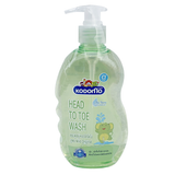 Dầu tắm & gội 2in1 cho bé Kodomo chiết xuất mầm lúa mì 400 ml (mọi độ tuổi)