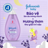 Tắm gội Johnson baby giúp bé ngủ ngon 500ml