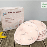 Miếng lót thấm sữa giặt được Goodmama, hộp 8 cái