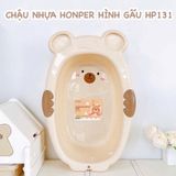 Thau tắm cho bé Honper hình gấu
