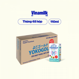 Sữa uống dinh dưỡng Vinamilk Yoko Gold 110ml, thùng 12 lốc