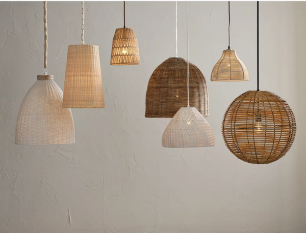  Handcrafted Globe Rattan Orb Pendant Light Fixture - CL_NCV070 