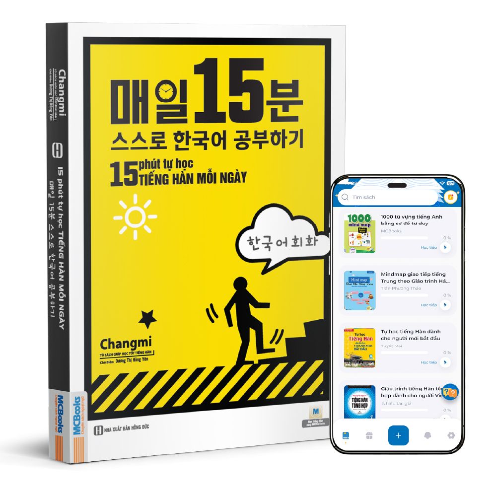  15 phút tự học tiếng Hàn mỗi ngày 