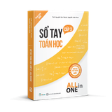  Combo 3 cuốn sổ tay cấp 3 khối A01 (Toán, Vật Lý, Tiếng Anh) - Tài liệu ôn thi THPTQG 