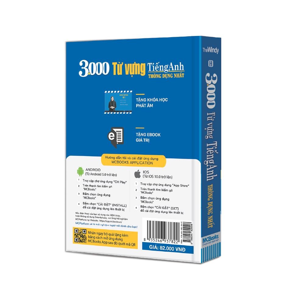  3000 từ vựng tiếng Anh thông dụng nhất (TB 2023) 