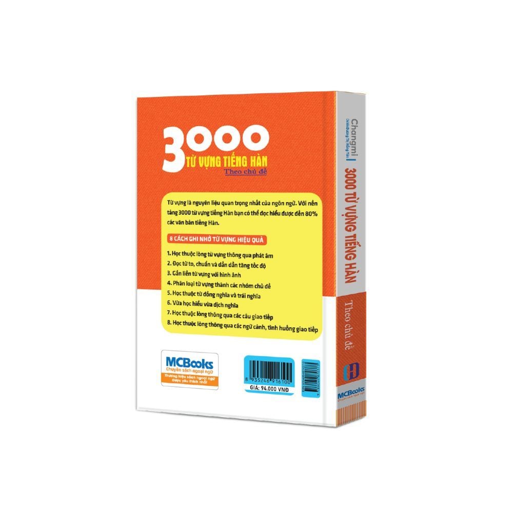  3000 Từ vựng tiếng Hàn theo chủ đề 