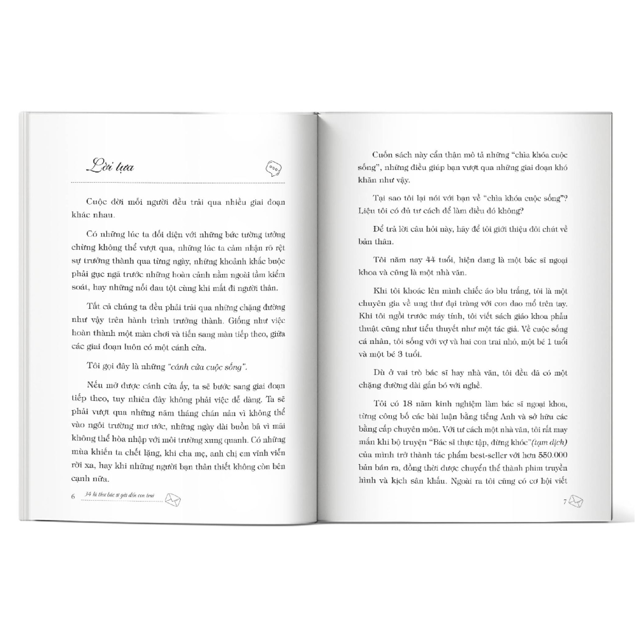  [Sách mới] 34 lá thư bác sĩ gửi đến con trai 
