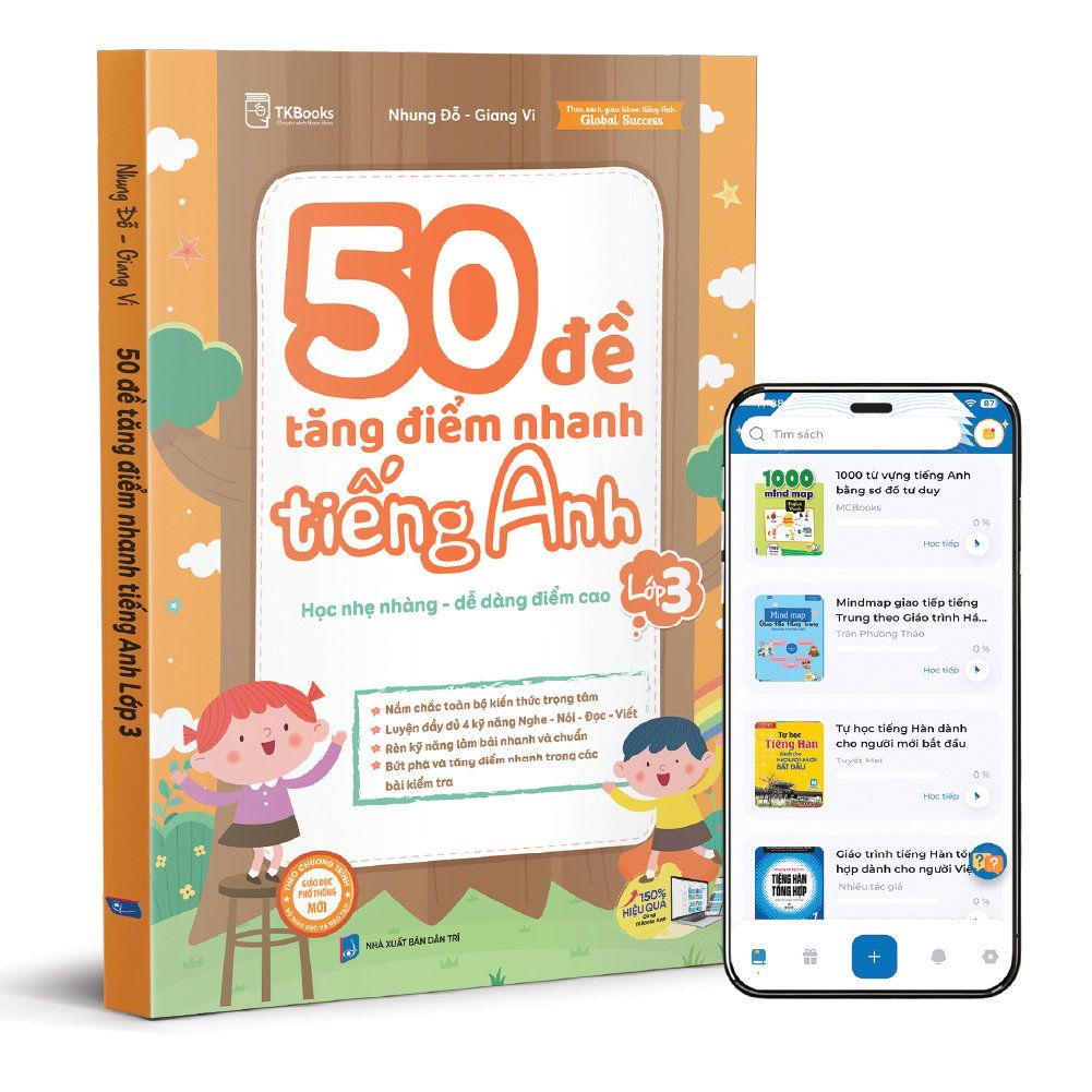  50 Đề Tăng Điểm Nhanh Tiếng Anh Lớp 3 