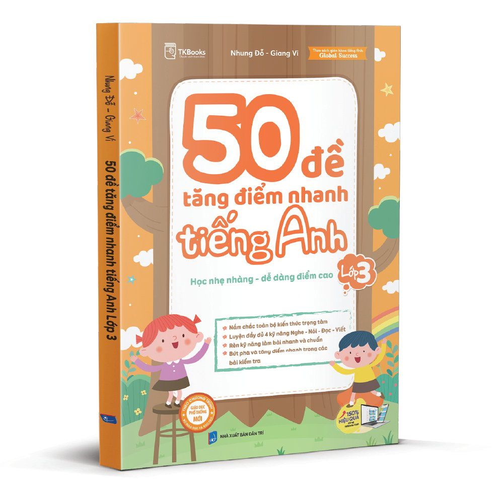  50 Đề Tăng Điểm Nhanh Tiếng Anh Lớp 3 