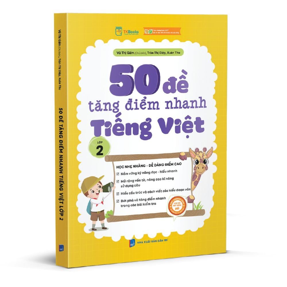  50 Đề Tăng Điểm Nhanh Tiếng Việt Lớp 2 