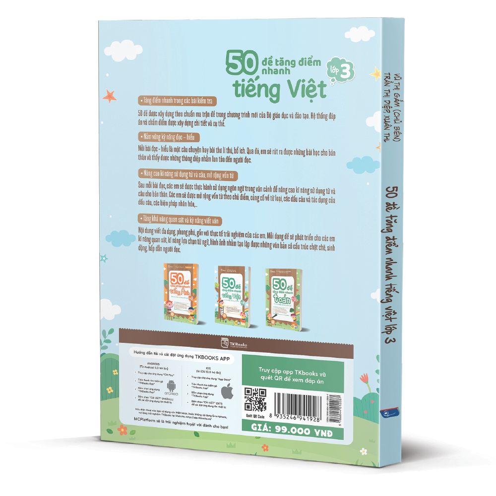  50 Đề Tăng Điểm Nhanh Tiếng Việt Lớp 3 