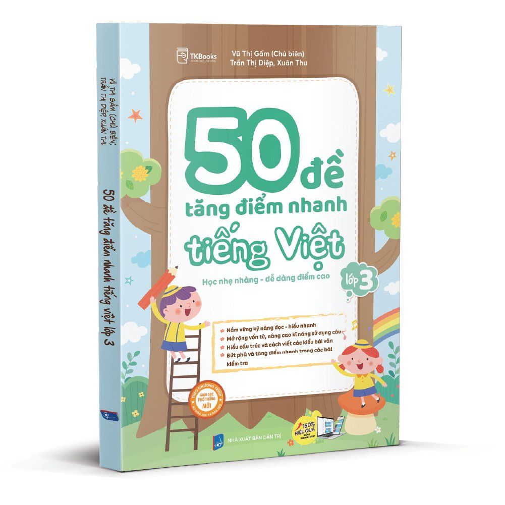  50 Đề Tăng Điểm Nhanh Tiếng Việt Lớp 3 