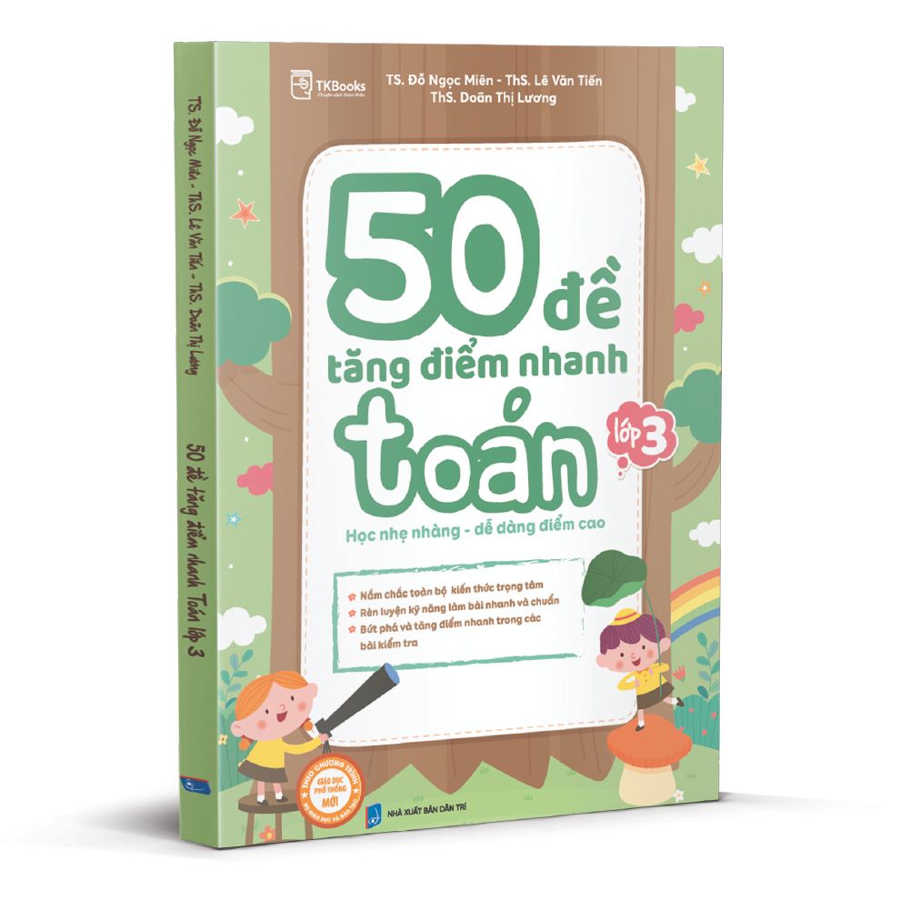  50 Đề Tăng Điểm Nhanh Toán Lớp 3 