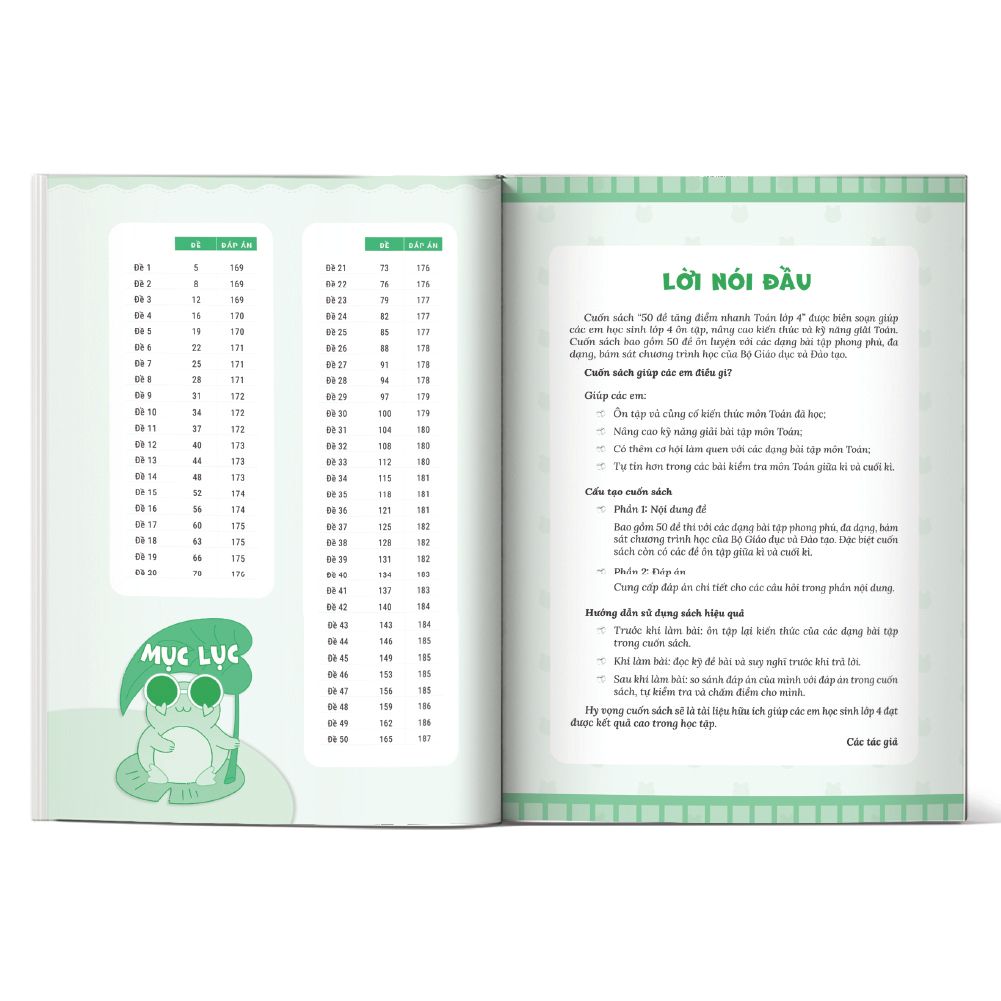  50 Đề Tăng Điểm Nhanh Toán Lớp 4 