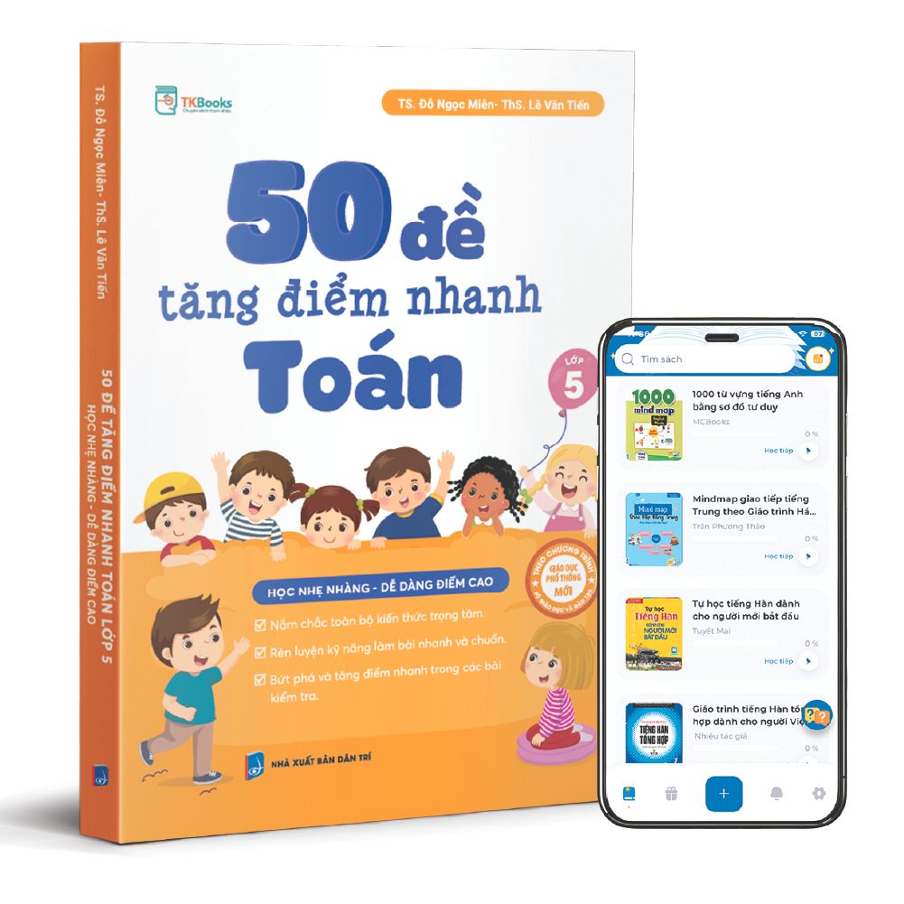  50 Đề Tăng Điểm Nhanh Toán Lớp 5 