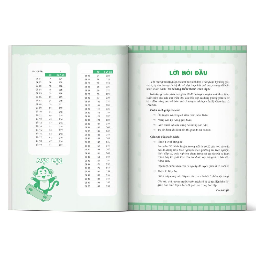  50 Đề Tăng Điểm Nhanh Toán Lớp 5 