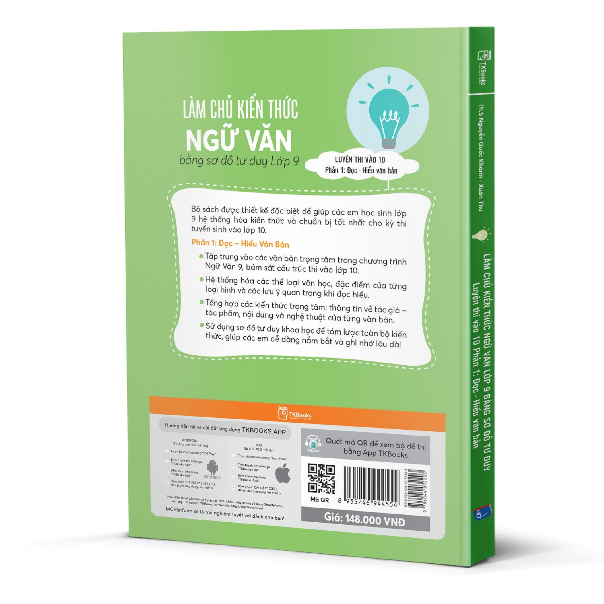  Làm Chủ Kiến Thức Ngữ Văn lớp 9 bằng sơ đồ tư duy – Luyện Thi Vào 10 Phần 1: Đọc – Hiểu Văn Bản (Chương trình SGK mới 2025) 