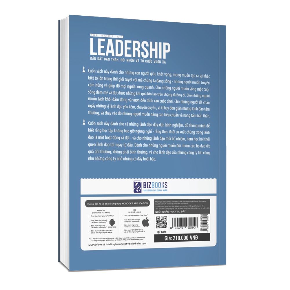  The book of leadership - Dẫn dắt bản thân, đội nhóm và tổ chức vươn xa 