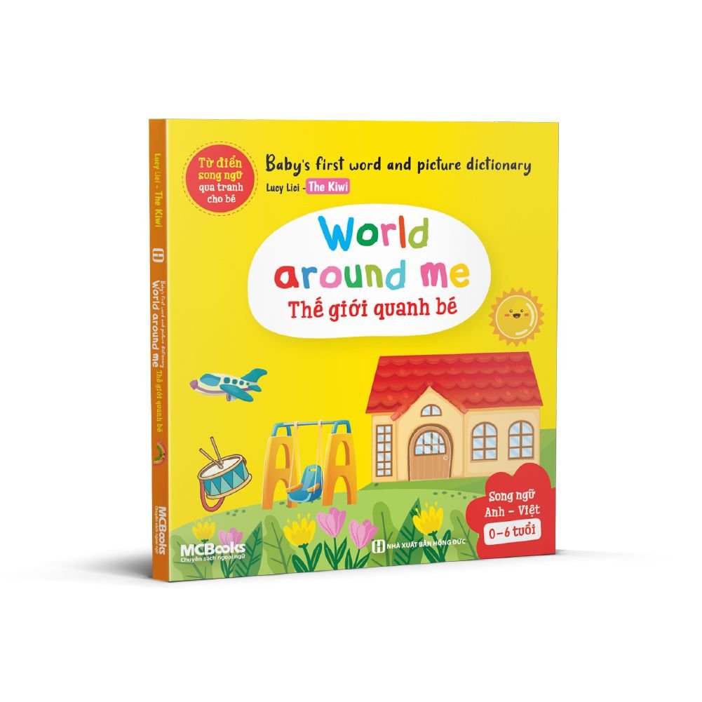  Combo Baby's first word and picture dictionary - Từ điển song ngữ qua tranh cho bé 