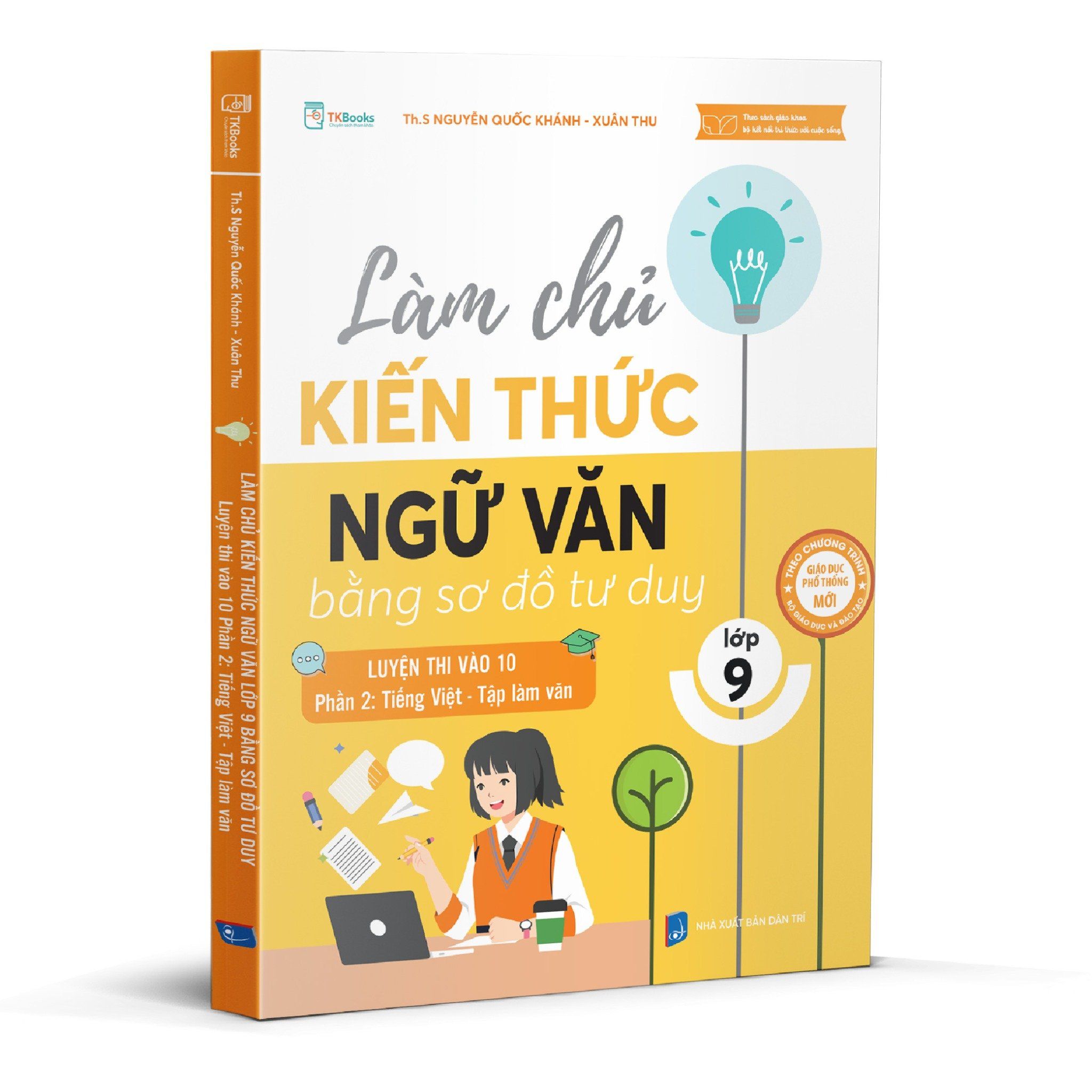  Làm Chủ Kiến Thức Ngữ Văn lớp 9 bằng sơ đồ tư duy – Luyện Thi Vào 10- Phần 2: Tiếng Việt - Tập làm văn ( theo chương trình SGK mới) 