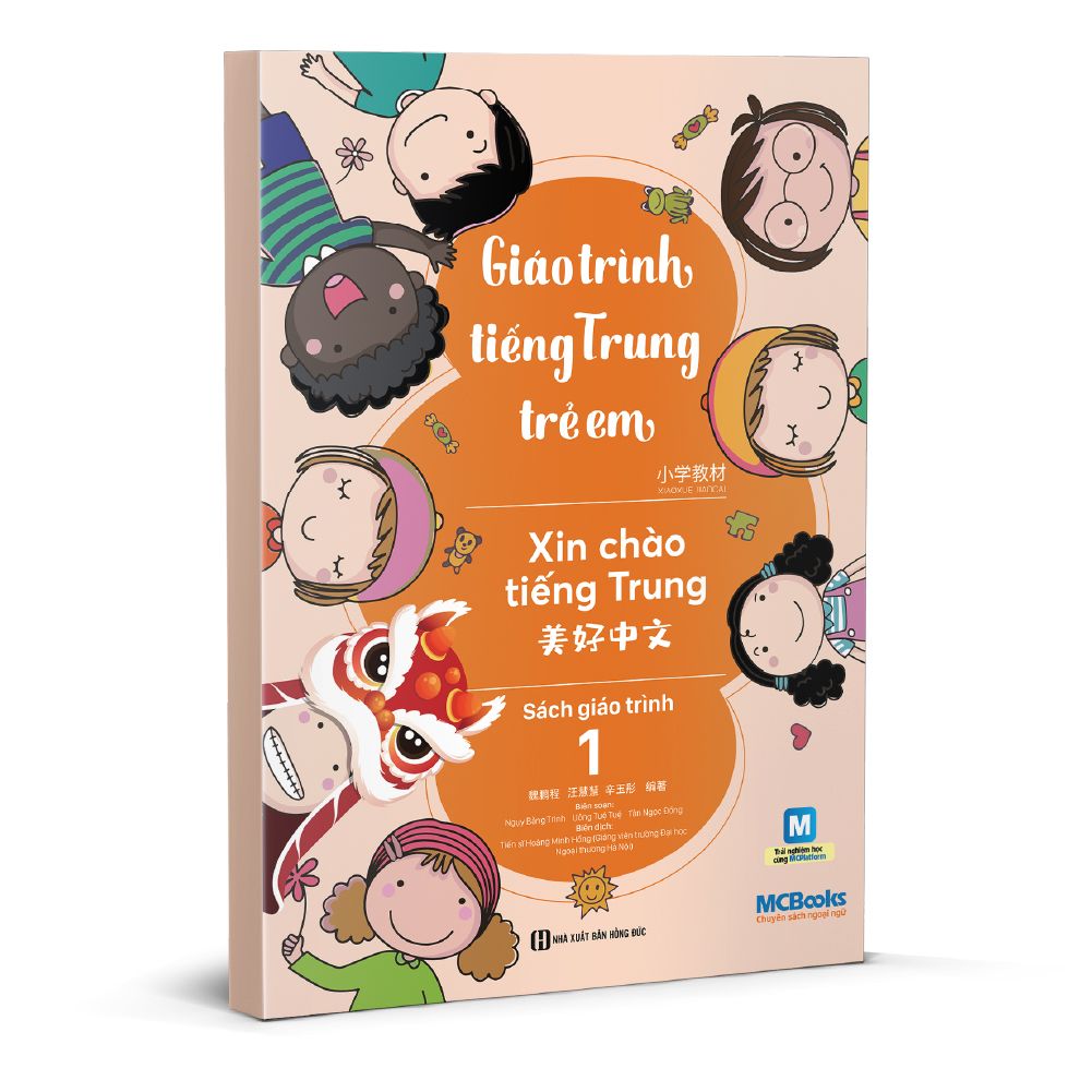  Giáo trình tiếng Trung trẻ em - Xin chào tiếng Trung - Sách giáo trình 1 