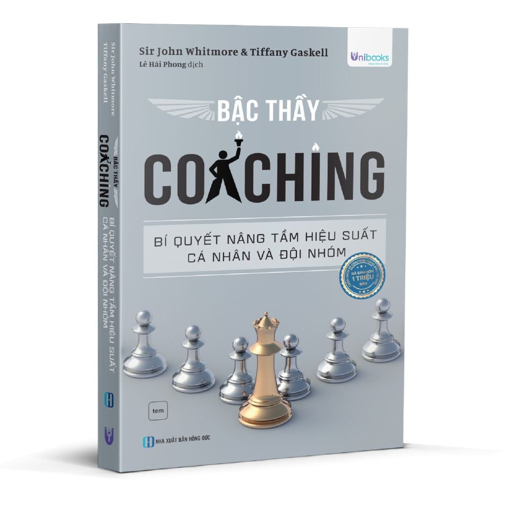 Cuốn sách Bậc thầy Coaching: Bí quyết nâng tầm hiệu suất cá nhân và đội nhóm