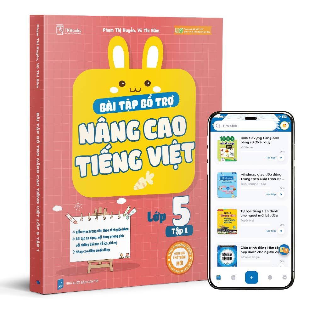  Bài tập bổ trợ nâng cao Tiếng Việt lớp 5 - Tập 1 