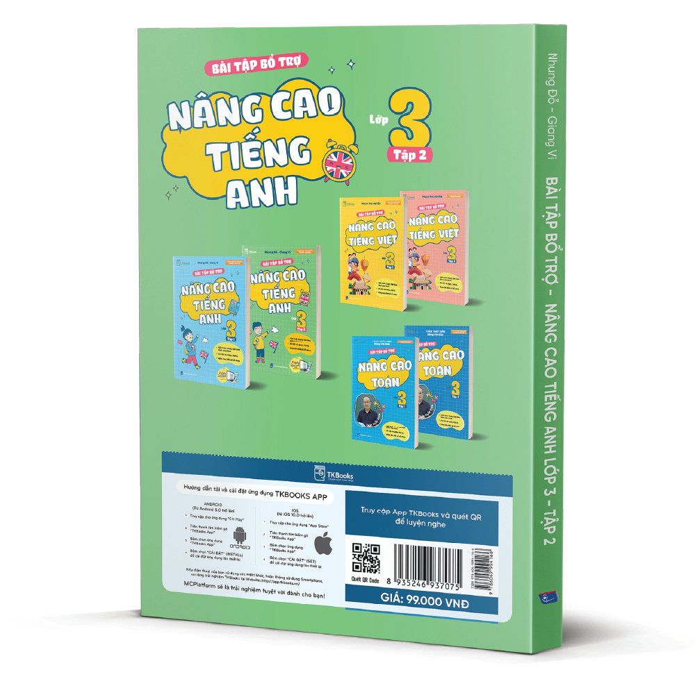 Bài Tập Bổ Trợ Nâng Cao Tiếng Anh Lớp 3 – Tập 2 