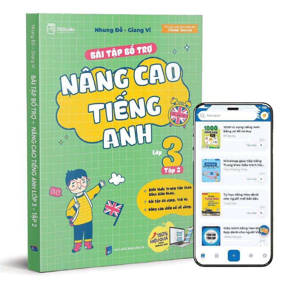  Bài Tập Bổ Trợ Nâng Cao Tiếng Anh Lớp 3 – Tập 2 