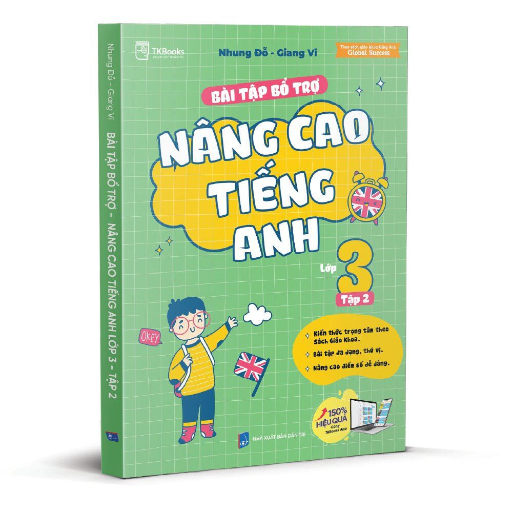  Bài Tập Bổ Trợ Nâng Cao Tiếng Anh Lớp 3 – Tập 2 