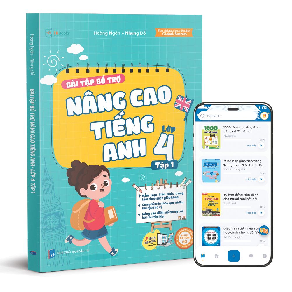  Bài Tập Bổ Trợ Nâng Cao Tiếng Việt – Lớp 4 Tập 1 