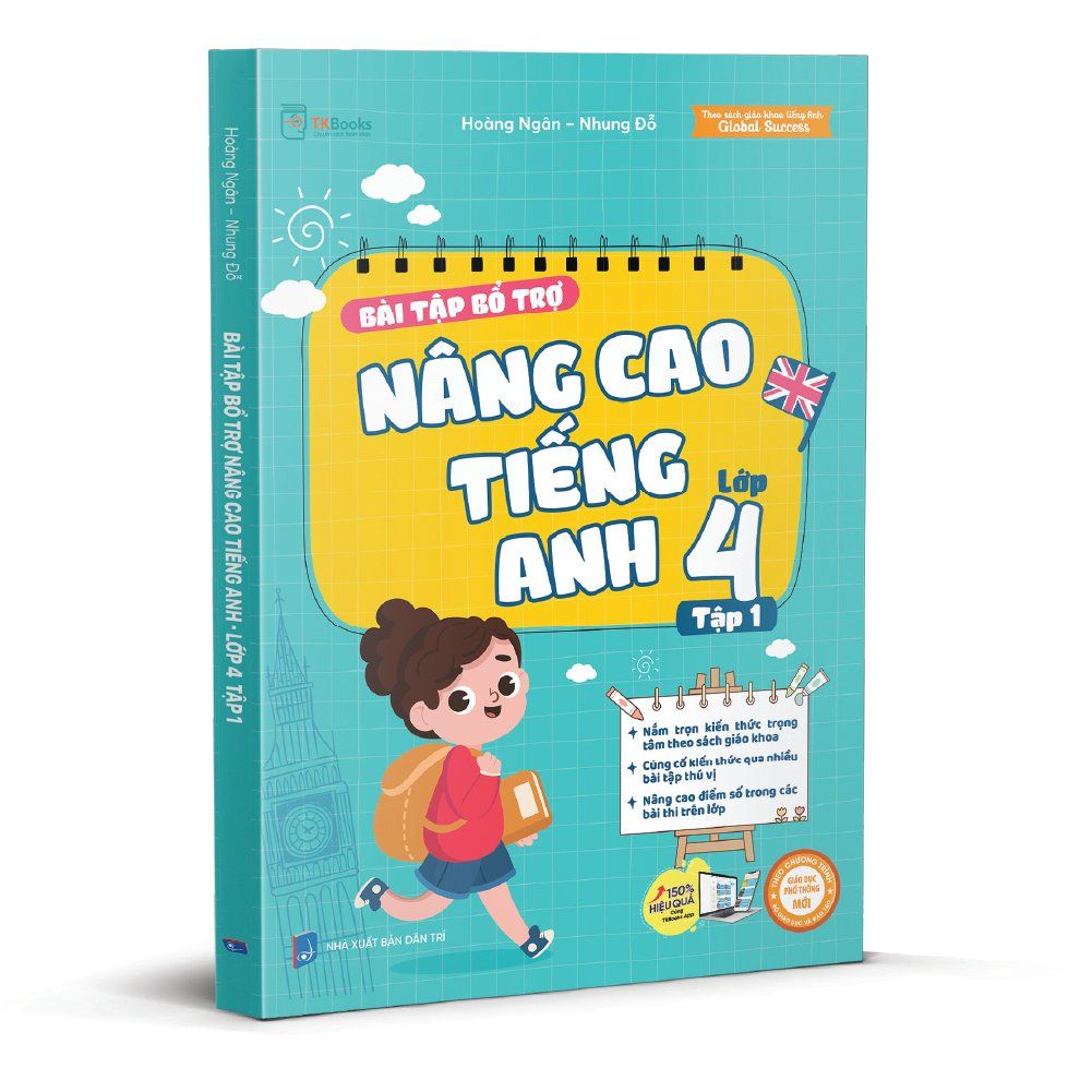  Bài Tập Bổ Trợ Nâng Cao Tiếng Việt – Lớp 4 Tập 1 