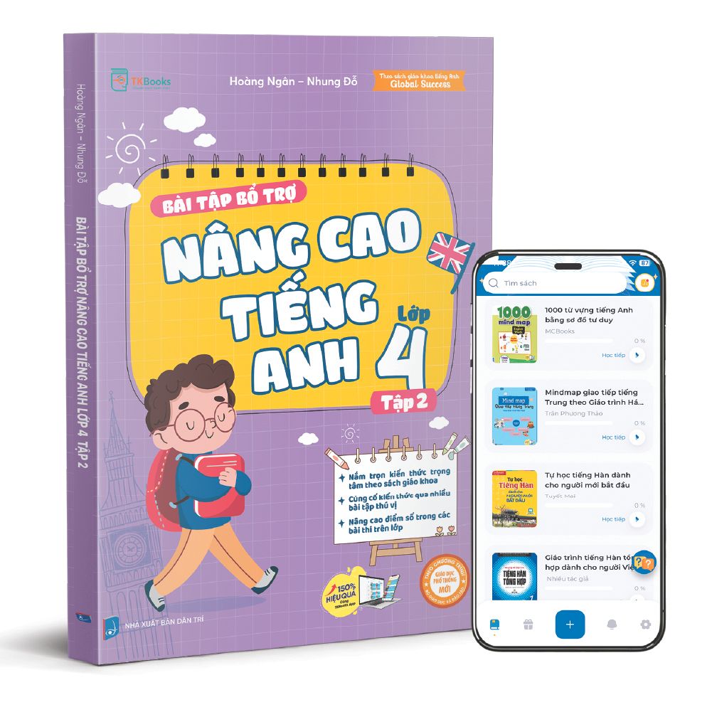  Bài Tập Bổ Trợ Nâng Cao Tiếng Anh Lớp 4 – Tập 2 