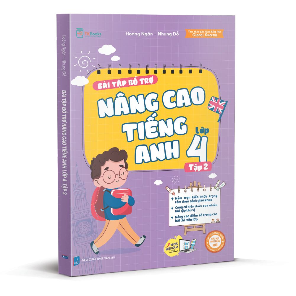  Bài Tập Bổ Trợ Nâng Cao Tiếng Anh Lớp 4 – Tập 2 