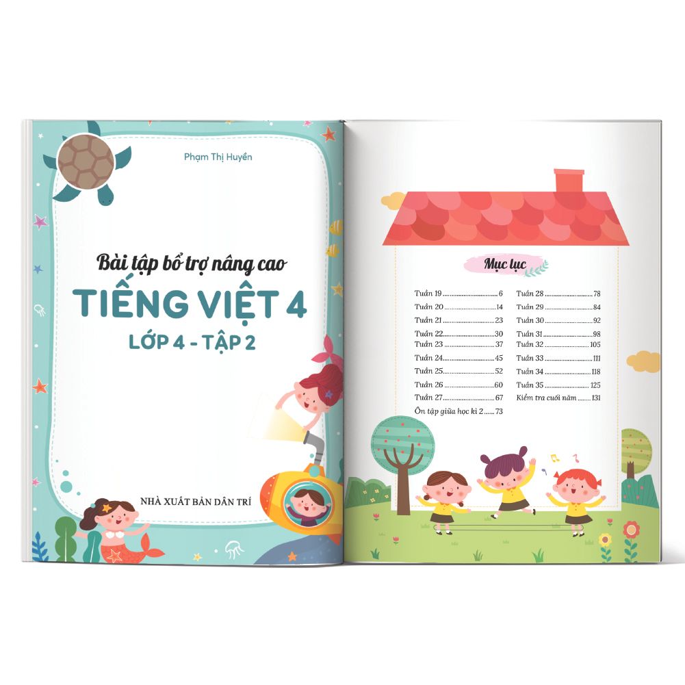  Bài Tập Bổ Trợ Nâng Cao Tiếng Việt – Lớp 4 Tập 2 