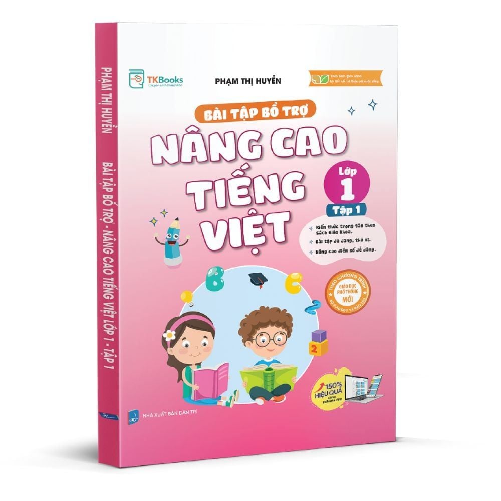  Bài tập bổ trợ nâng cao Tiếng Việt lớp 1 – Tập 1 
