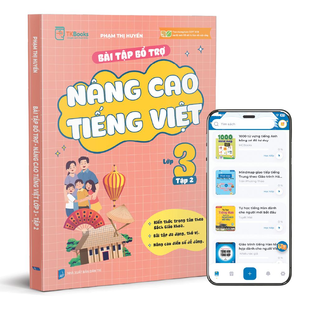  Bài Tập Bổ Trợ Nâng Cao Tiếng Việt Lớp 3 – Tập 2 