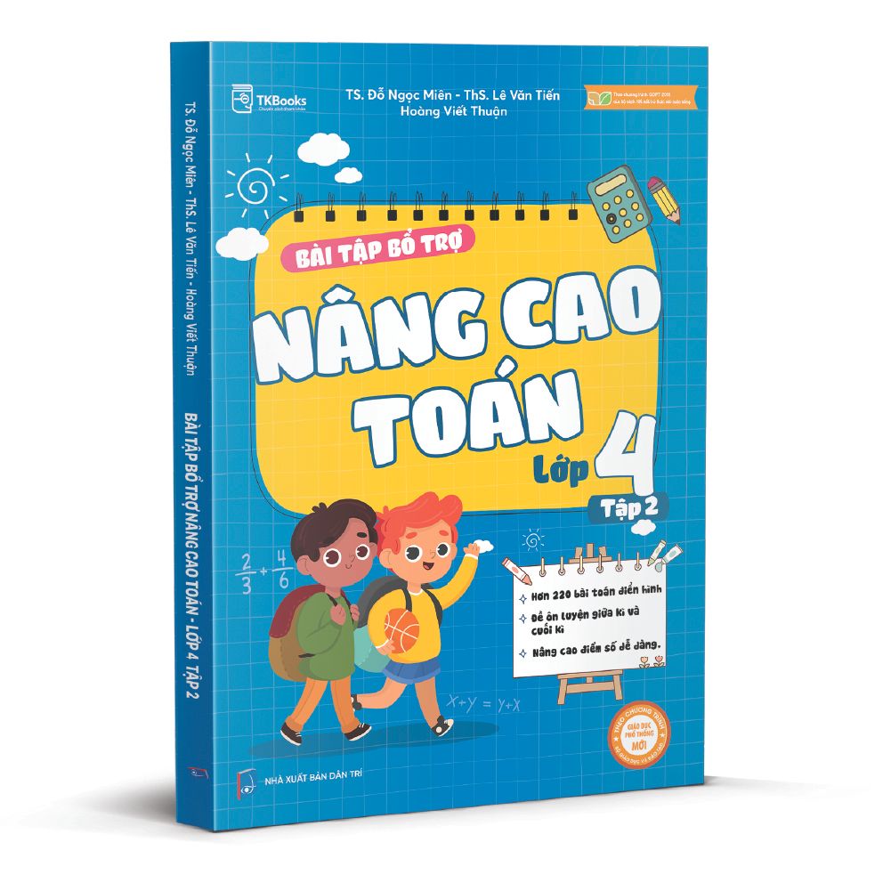  Bài Tập Bổ Trợ Nâng Cao Toán – Lớp 4 Tập 2 