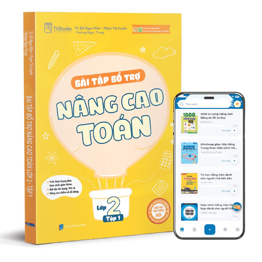  Bài Tập Bổ Trợ Nâng Cao Toán Lớp 2 – Tập 1 