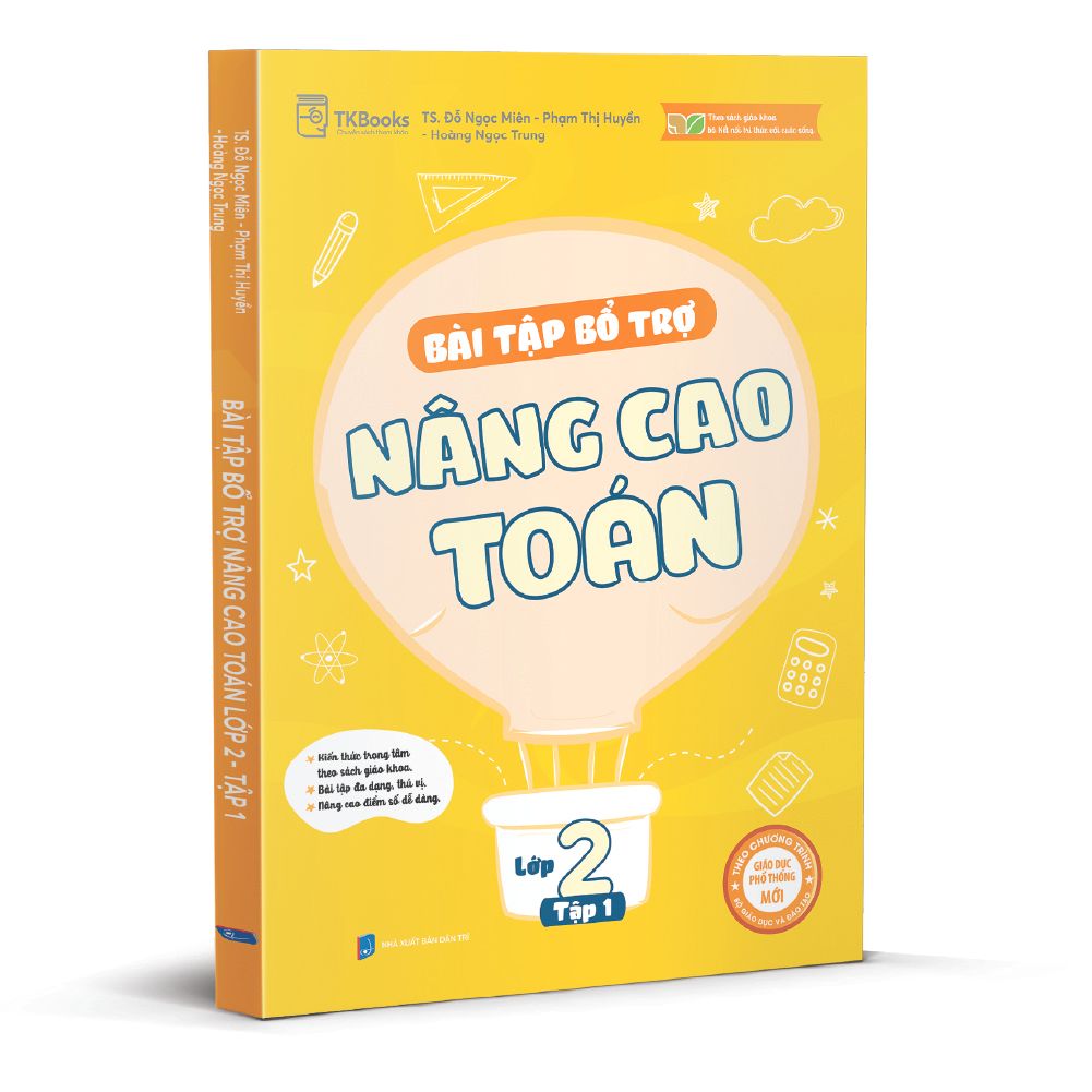  Bài Tập Bổ Trợ Nâng Cao Toán Lớp 2 – Tập 1 