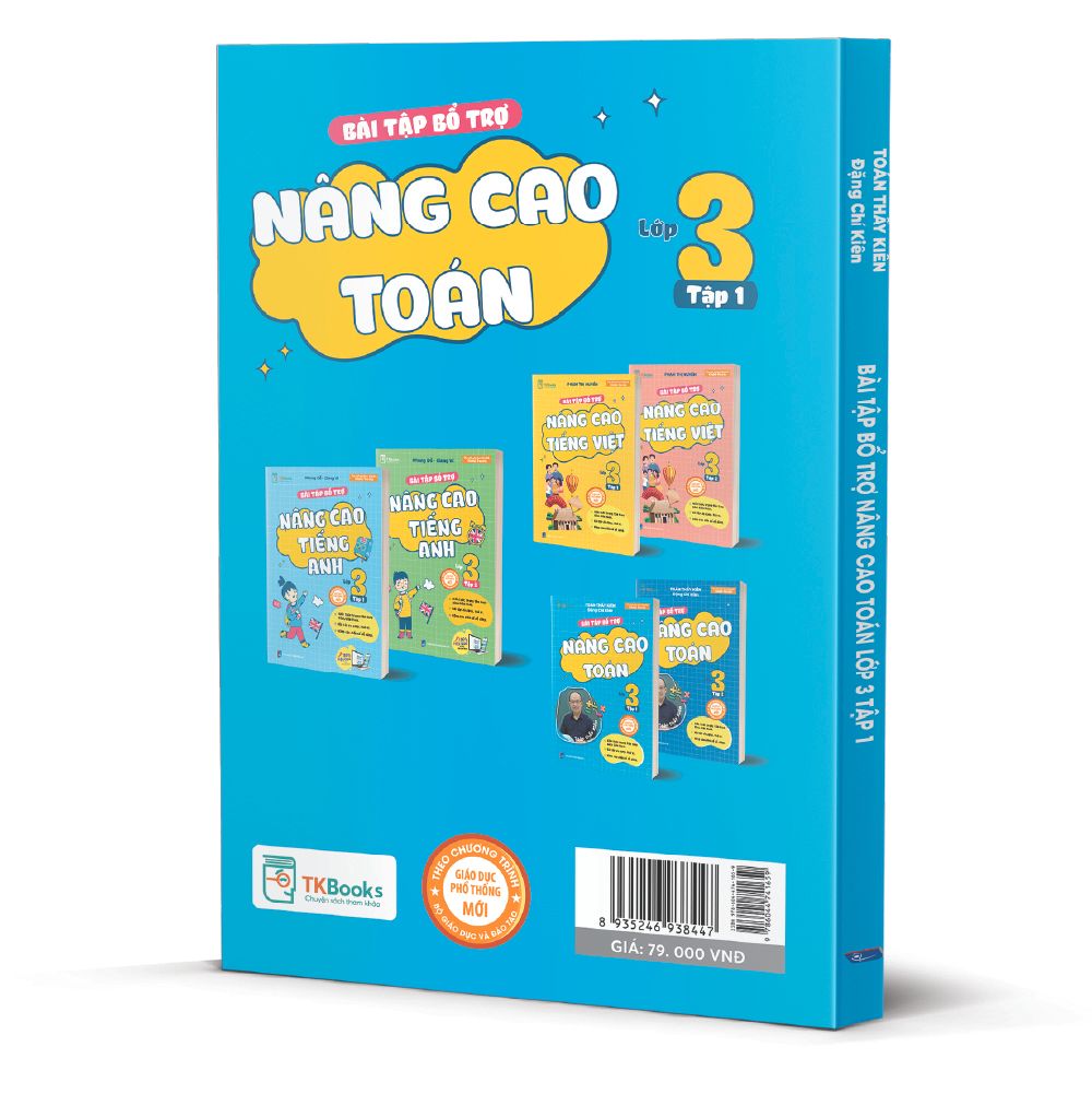  Bài Tập Bổ Trợ Nâng Cao Toán Lớp 3 – Tập 1 