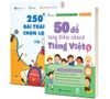  Combo 250 bài toán chọn lọc & 50 đề tăng điểm nhanh Tiếng Việt lớp 5 