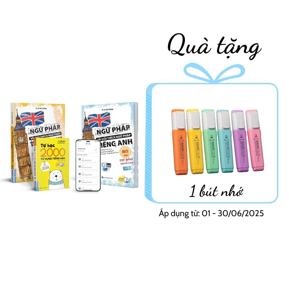  Combo Ngữ Pháp Và Giải Thích Ngữ Pháp 80/20 